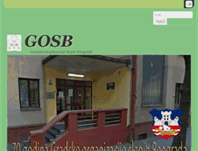 Tablet Screenshot of gosb.org.rs